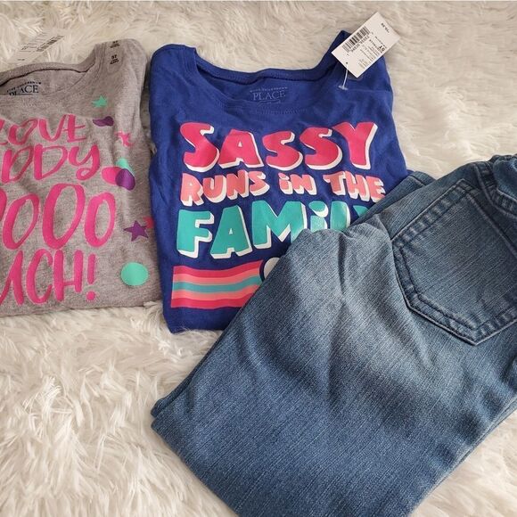 New With Tags Children's Place Toddler Girl's Size 5T Bundle - Picture 1 of 10